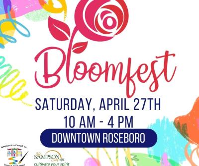 BloomFest Save the Date